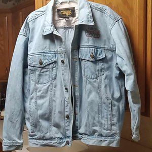 COBRA  womens jeans  JACKET DENIM SIZE X